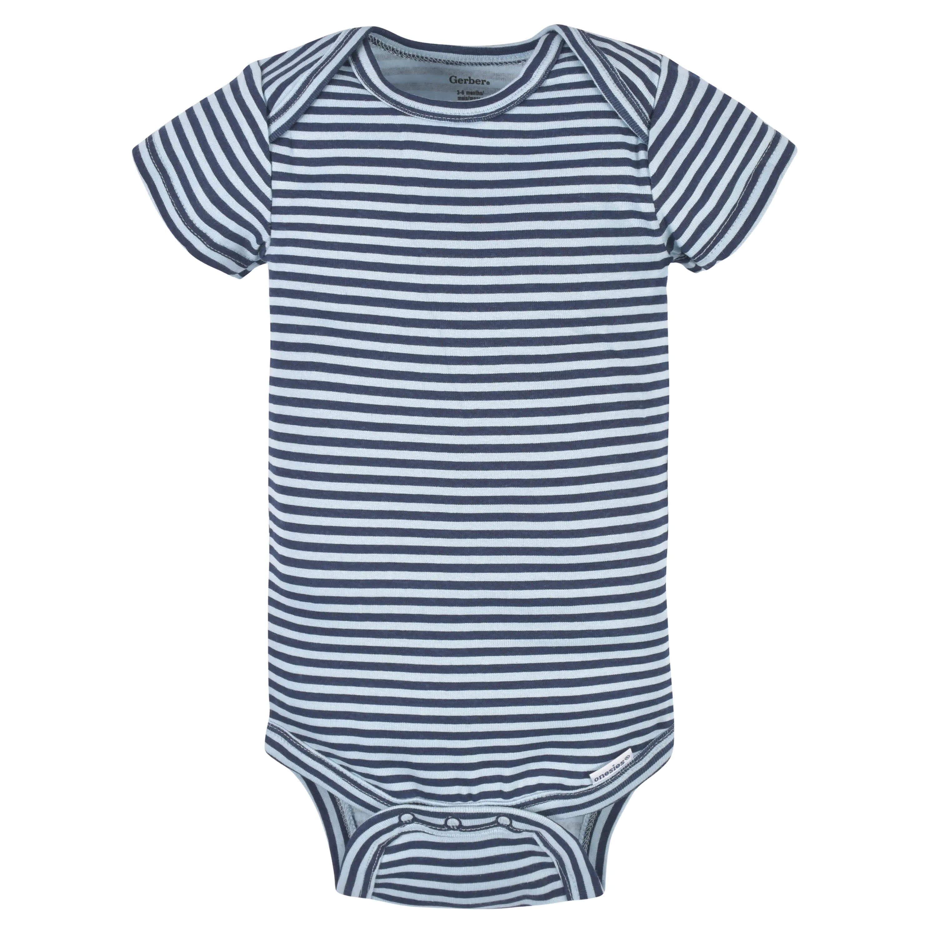 3-Pack Baby Boys Comfy Stretch Lion Short Sleeve Onesies® Bodysuits