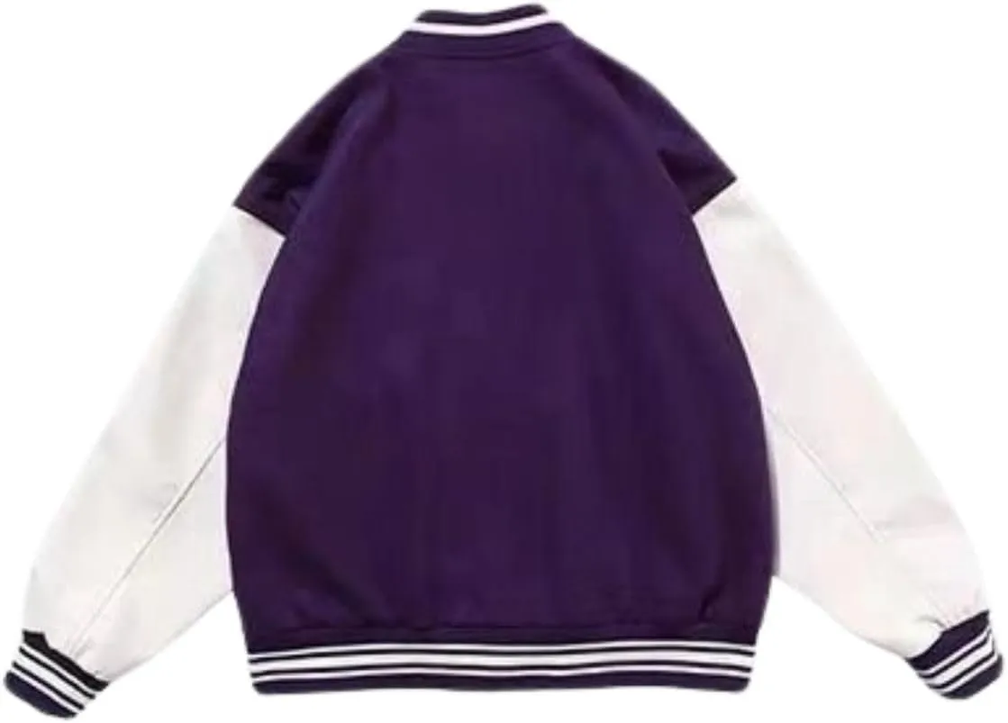 Aelfric Eden Mens Graphic Varsity Jacket Vintage Bomber Jackets Unisex Y2k Baseball Streetwear Trendy Coats