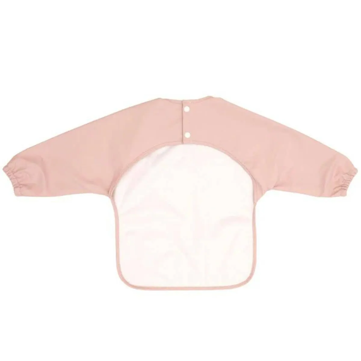 All4Ella Recycled Long Sleeve Bib - Two-tone Pink