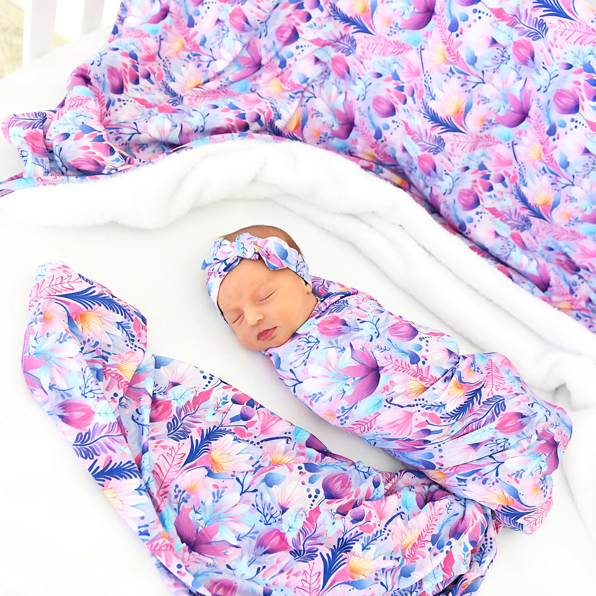 Ayla Floral SWADDLE