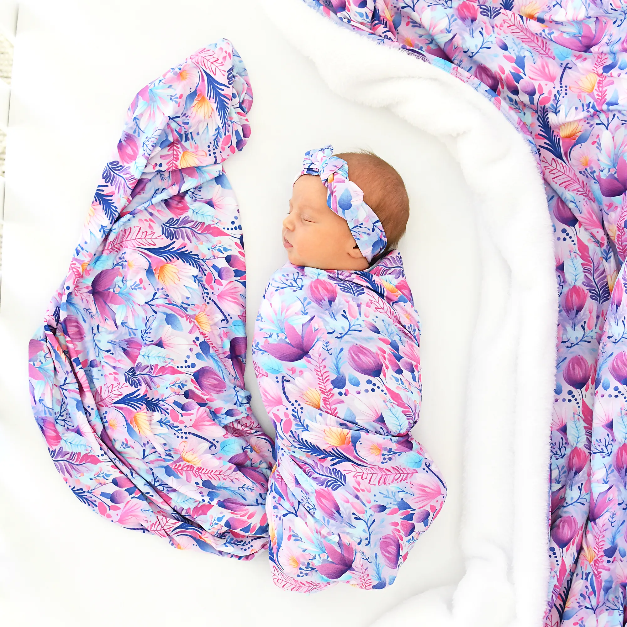Ayla Floral SWADDLE