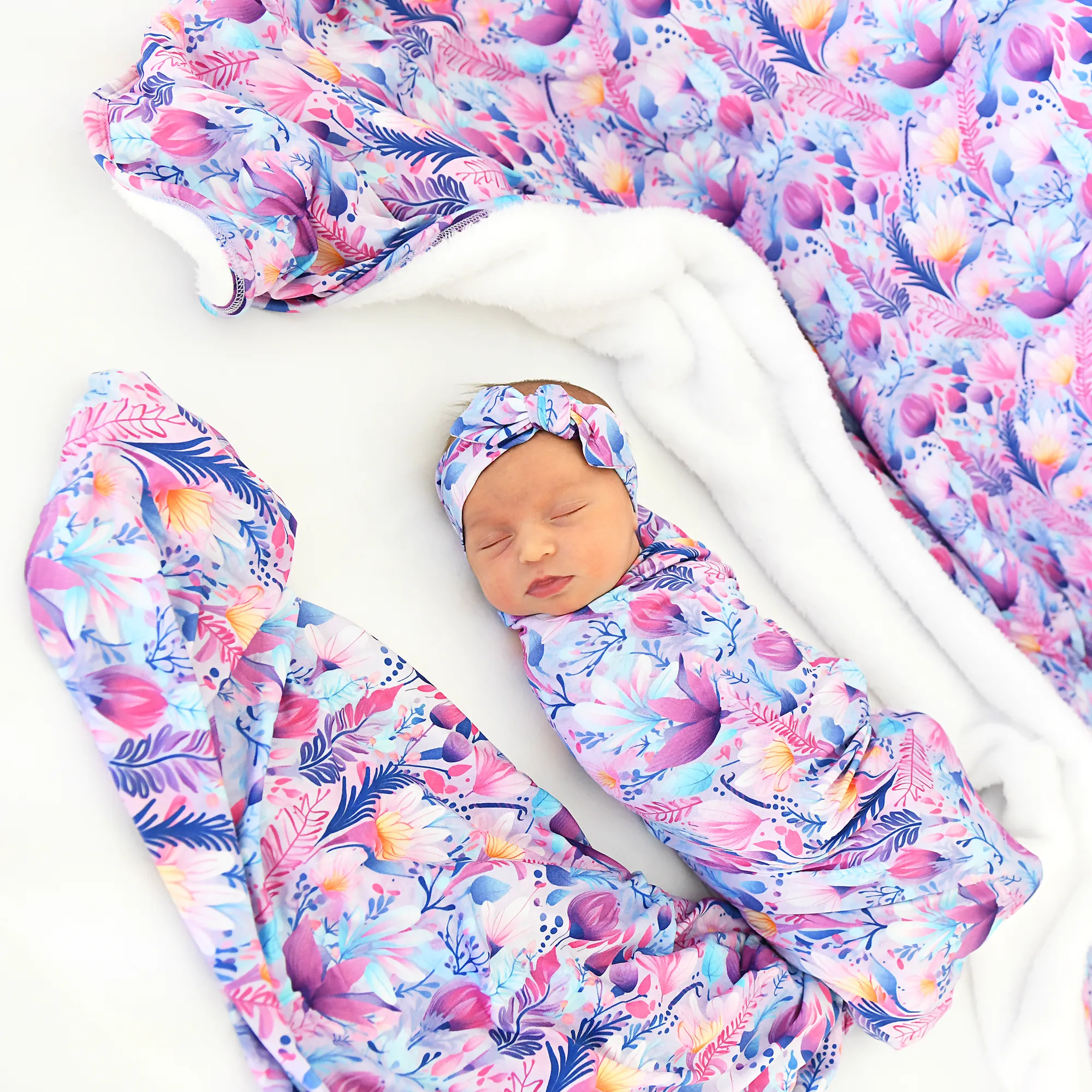 Ayla Floral SWADDLE