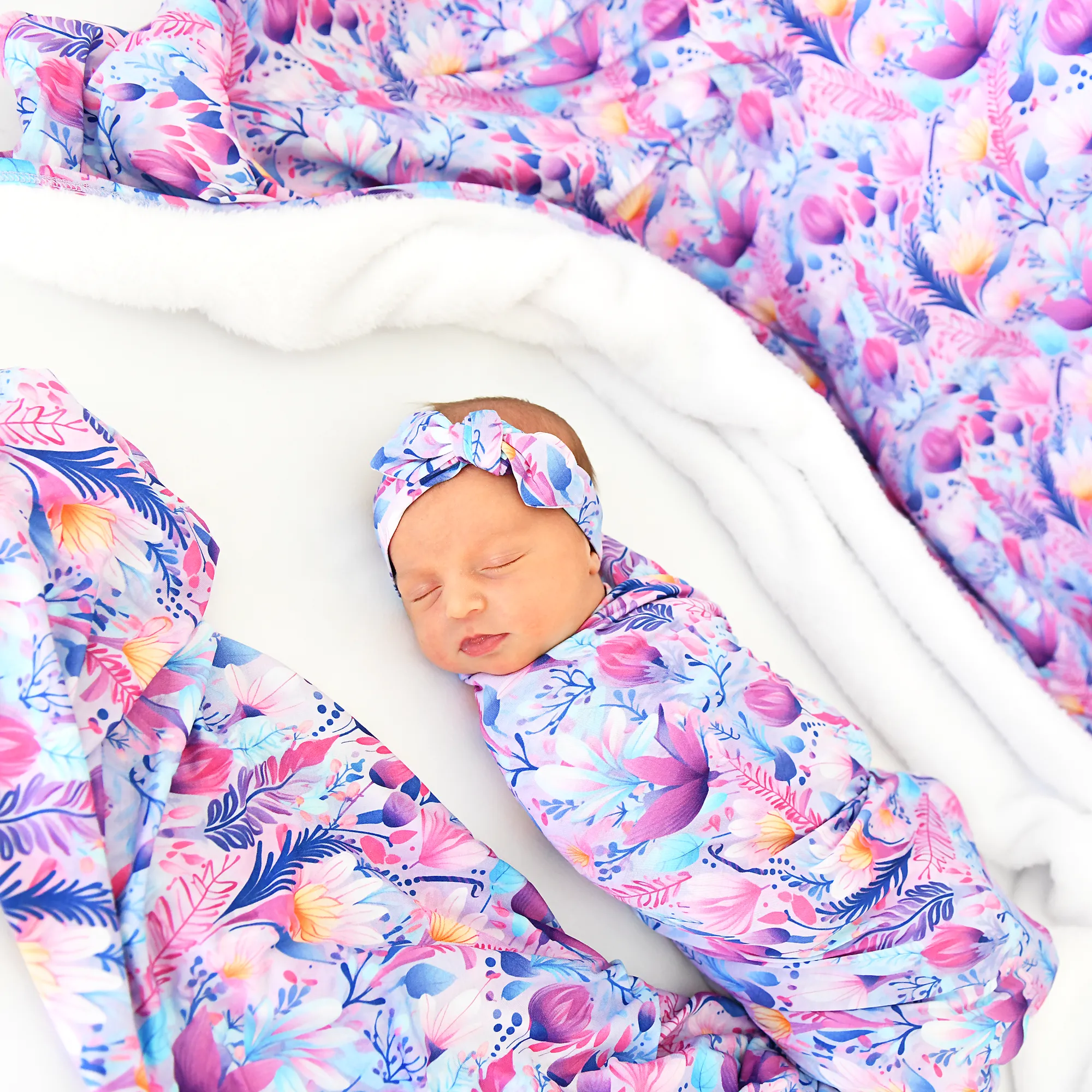 Ayla Floral SWADDLE