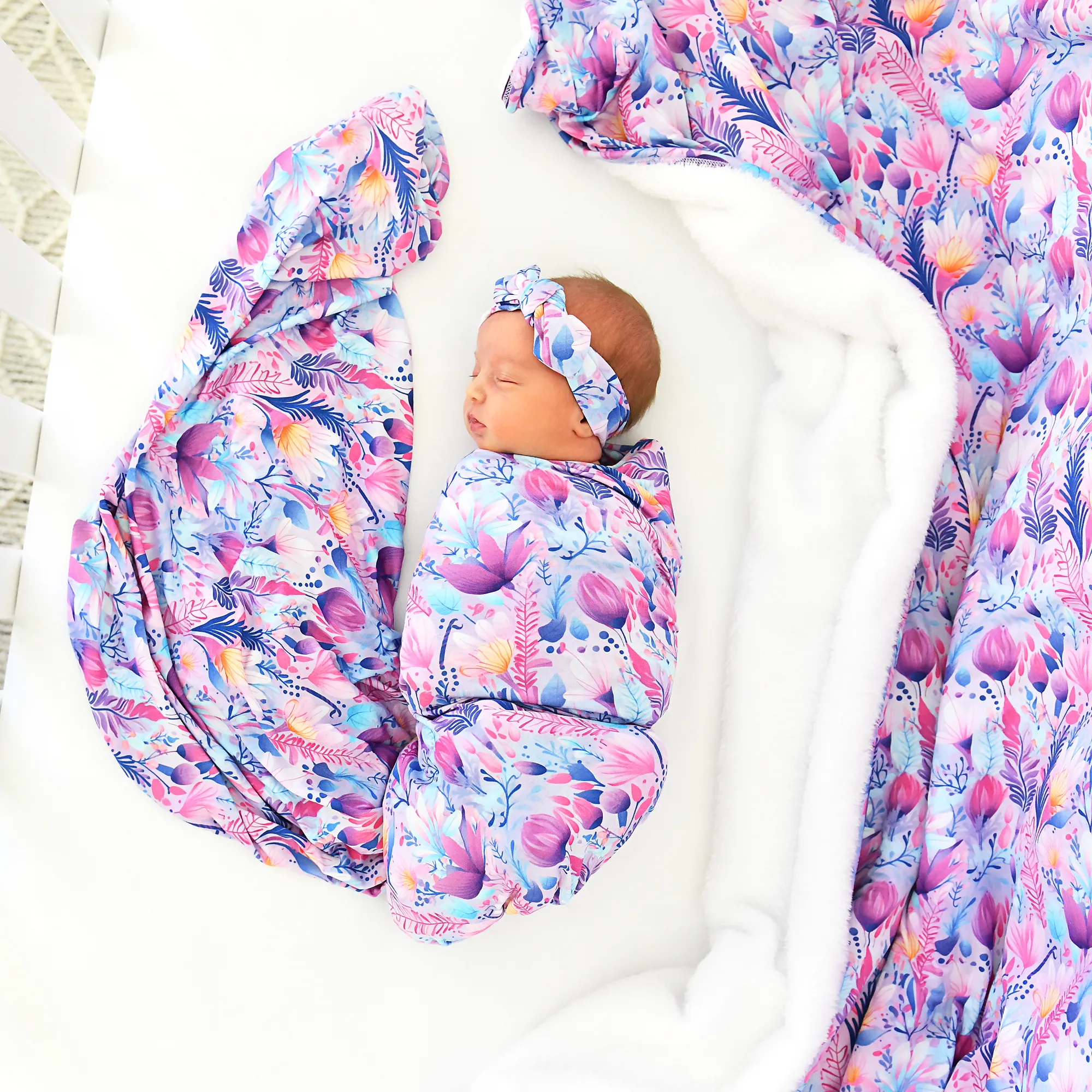 Ayla Floral SWADDLE