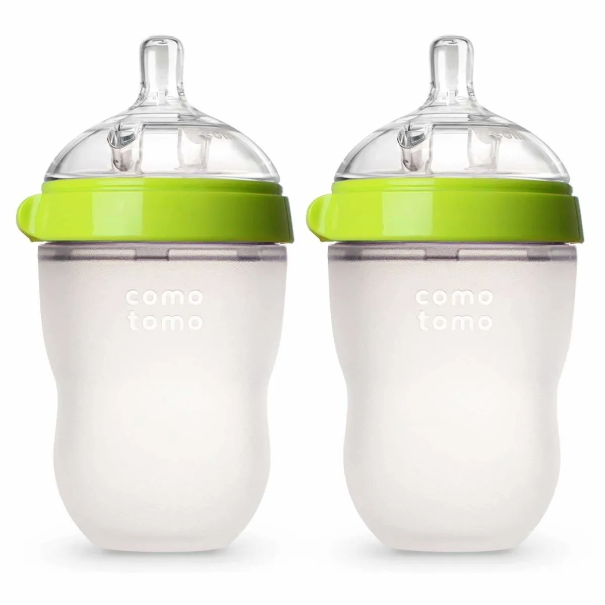 Baby Bottle Double Pack  - Green