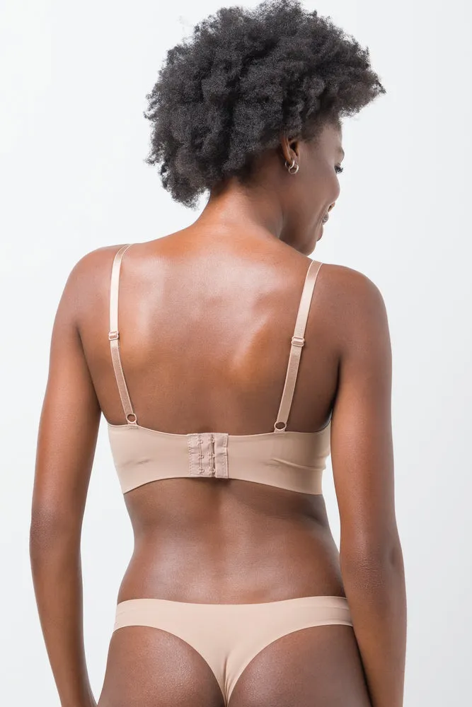 Bonded Bralette Natural