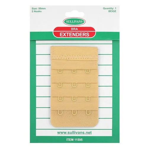 Bra Extender 3 Hooks - Beige