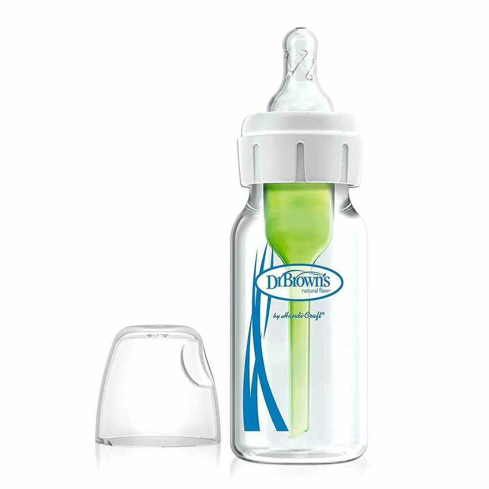 [Bundle of 2] Dr Brown's 4 oz/120 ml PP Narrow Neck "Options " Bottle
