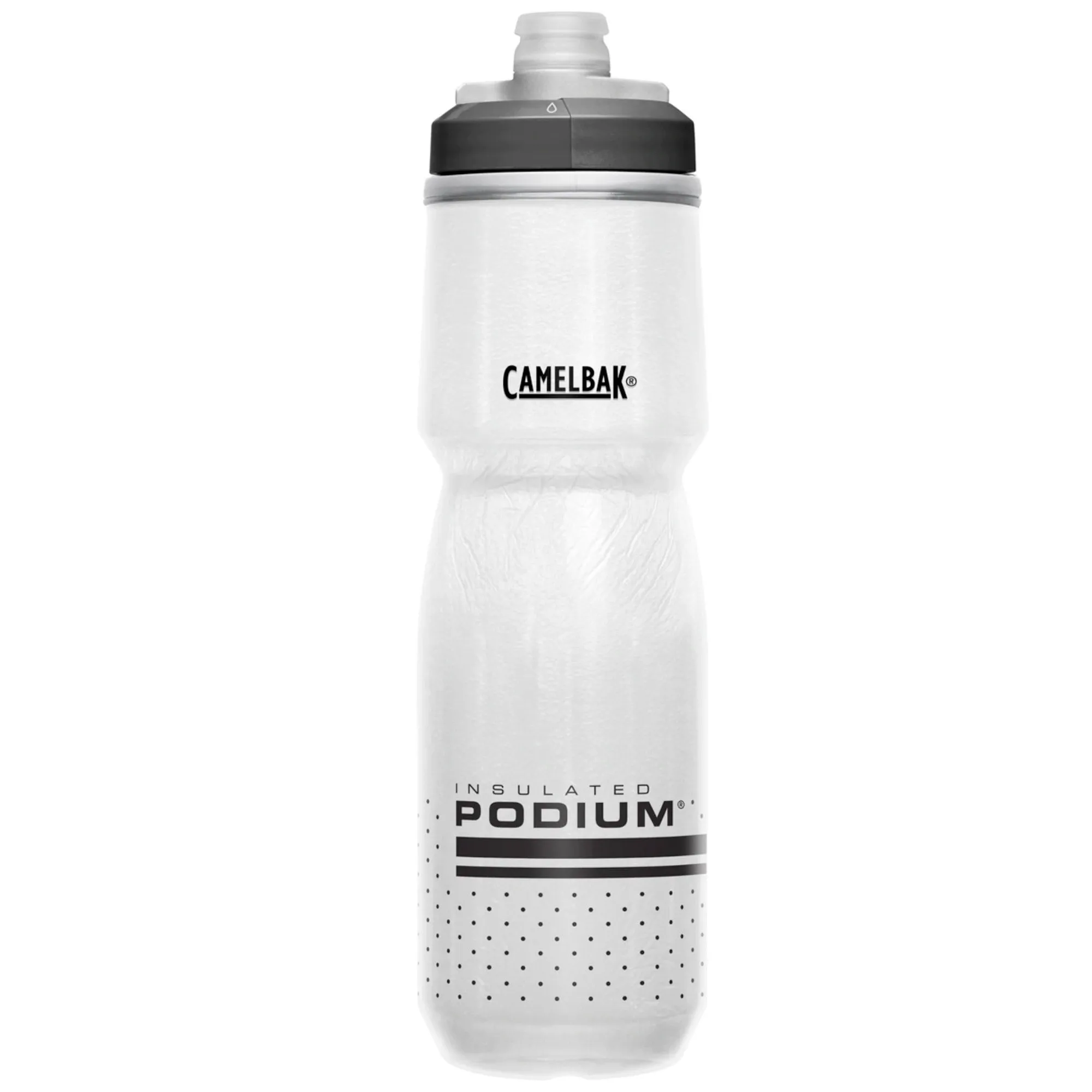 Camelbak Podium Chill Water Bottle 700ml - White/Black