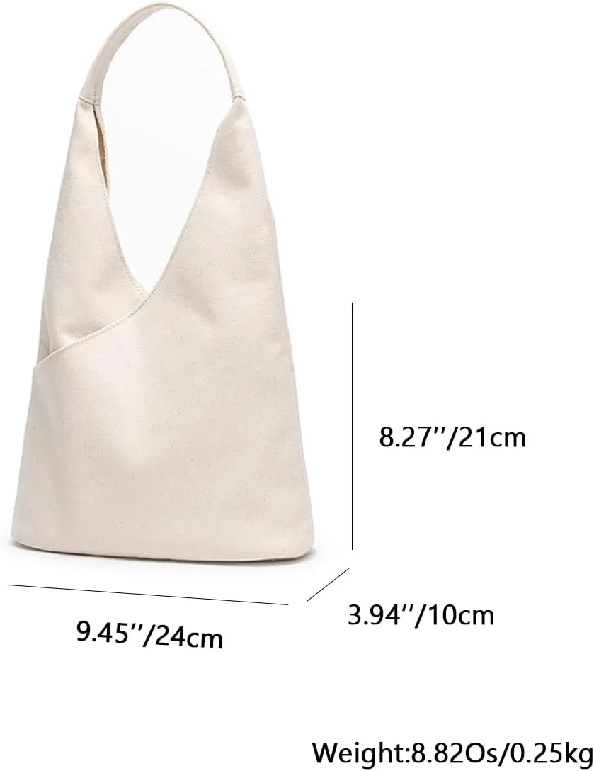 Canvas shoulder bag women celebrity art small fresh temperament all-match casual cloth bag