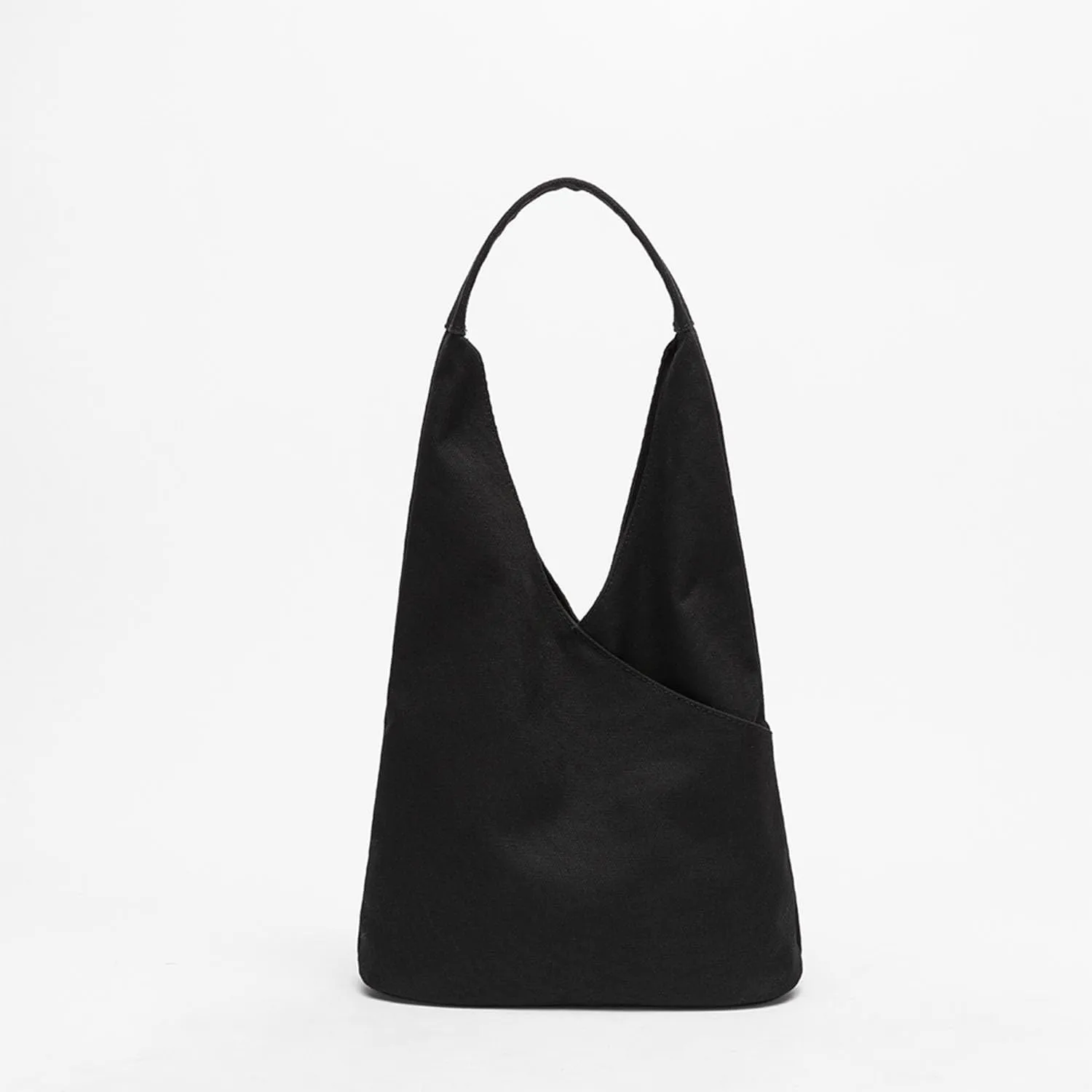 Canvas shoulder bag women celebrity art small fresh temperament all-match casual cloth bag