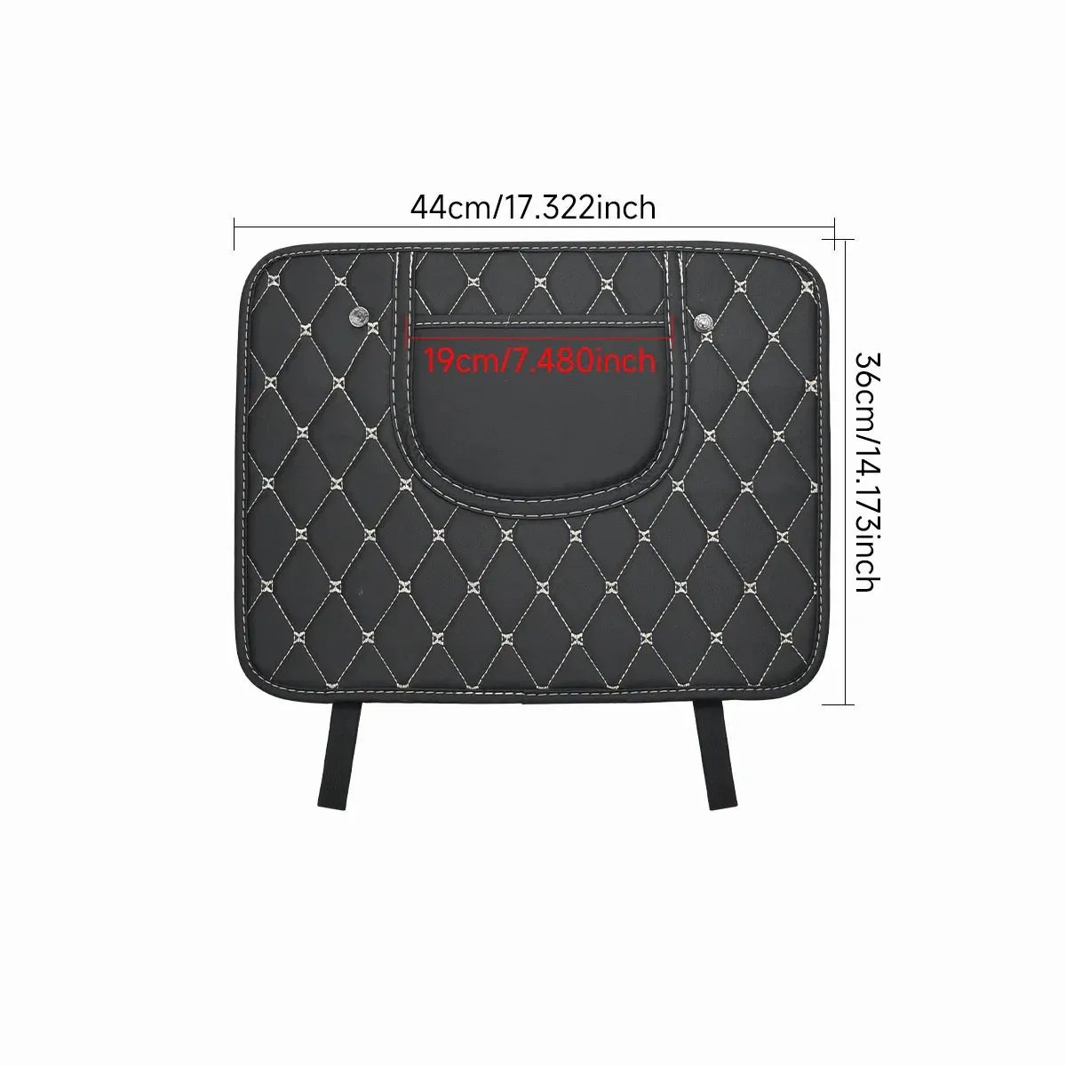 Car Seat Back Anti Kick Pad Protector Pu Leather Anti Dirty Scratch Mat Fits Original Bag Car Accsesories