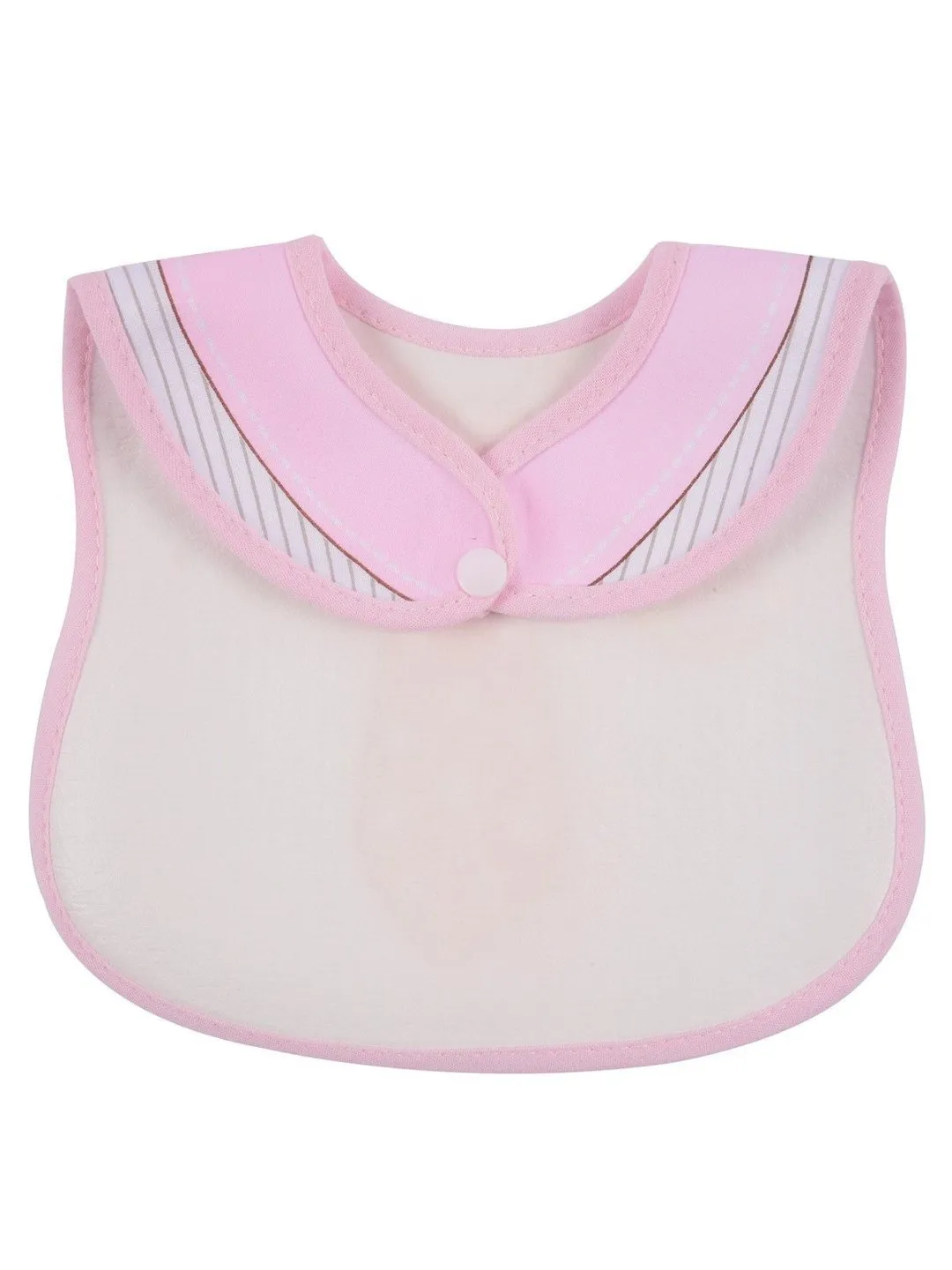 Cute Tie Design Baby Bibs with Soft Waterproof Fabric For Girl