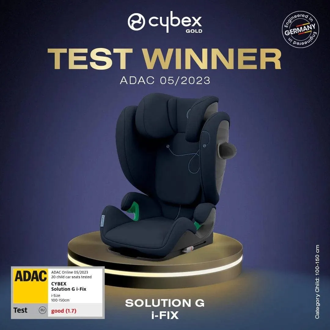 Cybex Solution G High Back Booster - Ocean Blue  
