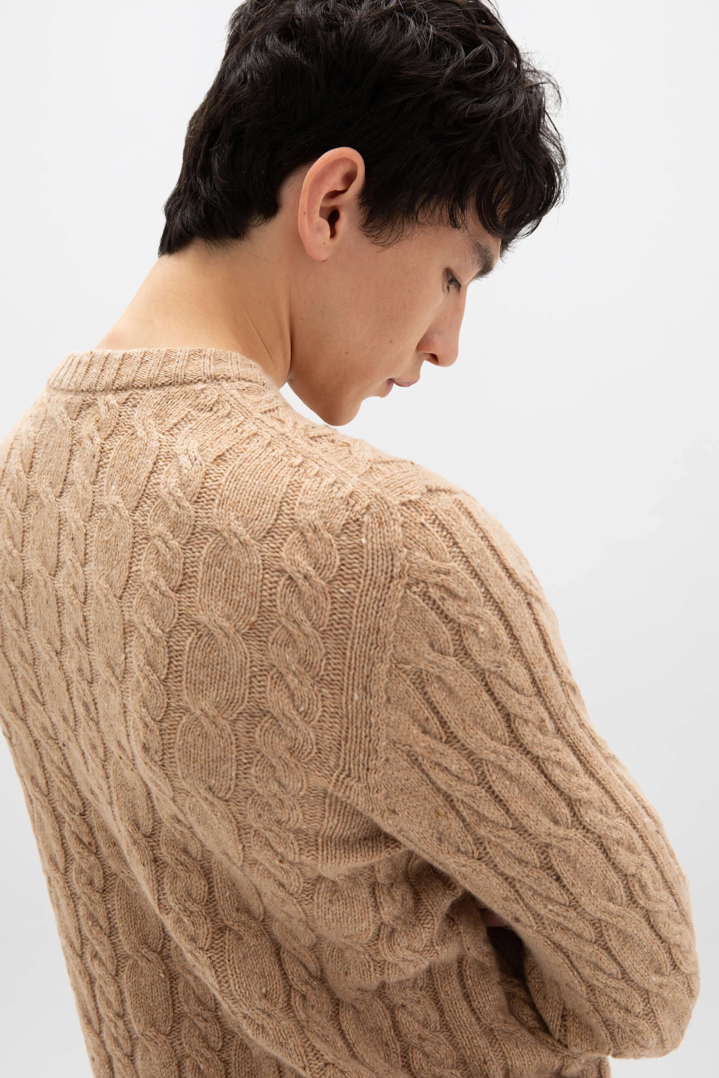Donegal Cable Knit Jumper