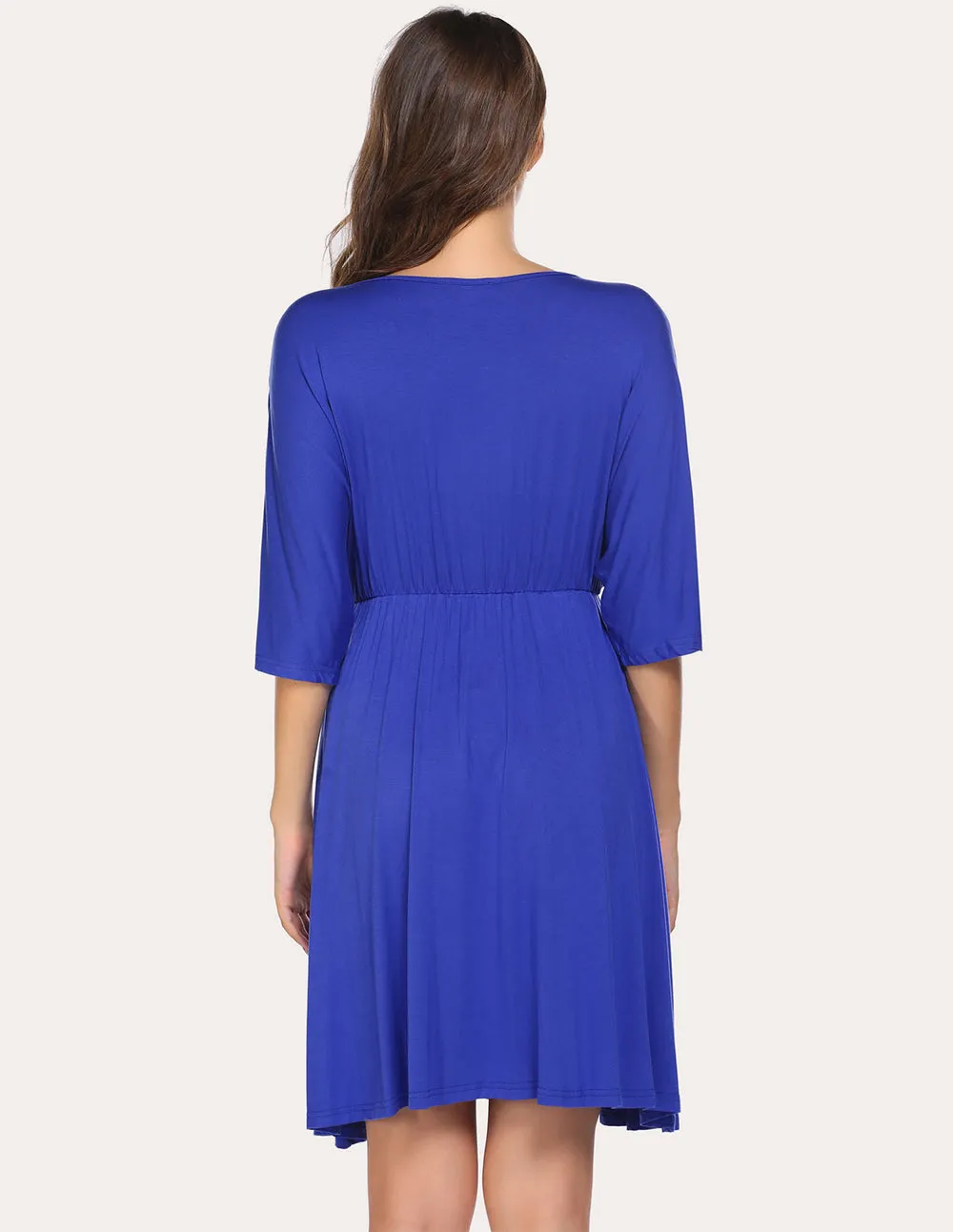 Ekouaer Maternity Dress Nursing Nightgown (US Only)
