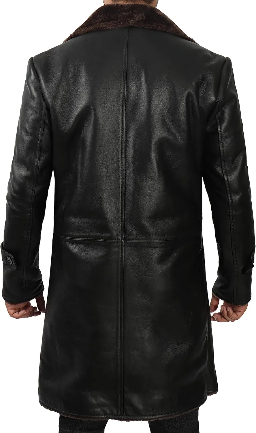 fjackets Real Lambskin Leather Jackets For Mens - Premium Men Leather Winter Coats
