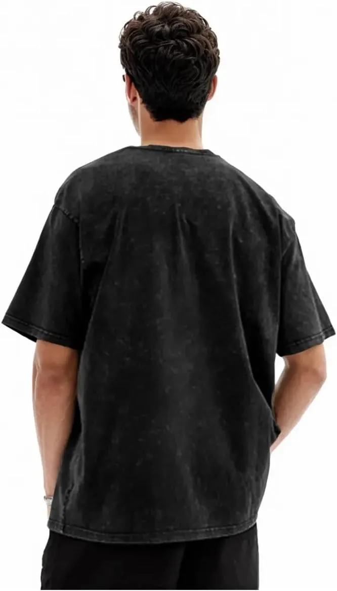 Gulf of Mexico Vintage Sunset Palm Retro Classic Two Sides Retro Short Sleeve Shirt Men's Round Neck Sports T-Shirt