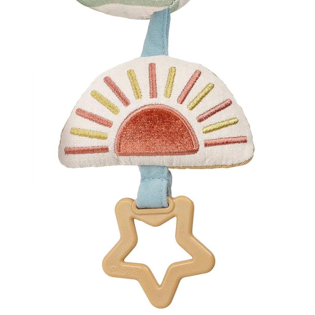 Itzy Bitzy Spiral Car Seat Activity Toy: High Contrast