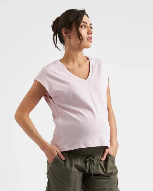 Marly Zip Nursing Tee