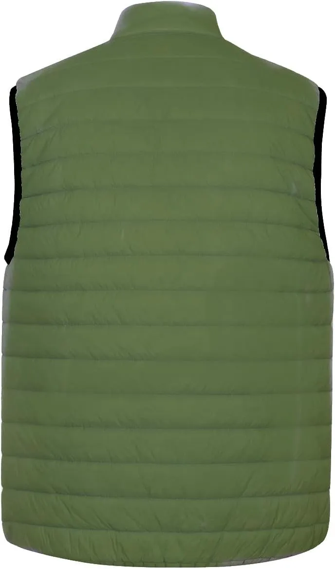 Men Lightweight Vest for Casual: Puffer Sleeveless Zip Up Winter Jackets