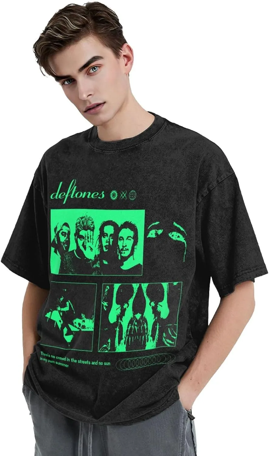 Men's Actor Fans T-Shirts Casual Short Sleeve Cotton Oversized Tshirts Unisex