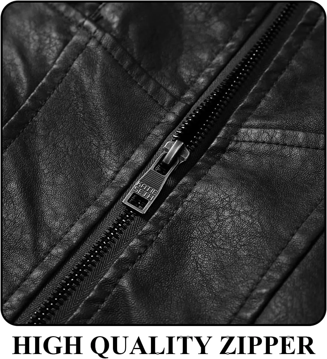 Men's Cool Bomber Pilot Leather Jacket Mens Winter Motorcycle Varsity Fleece Jackets