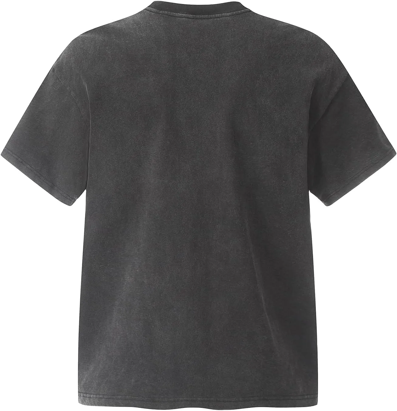 Men's Saint Graphic Print Oversized T-Shirt Casual Crewneck Short Sleeve Tops
