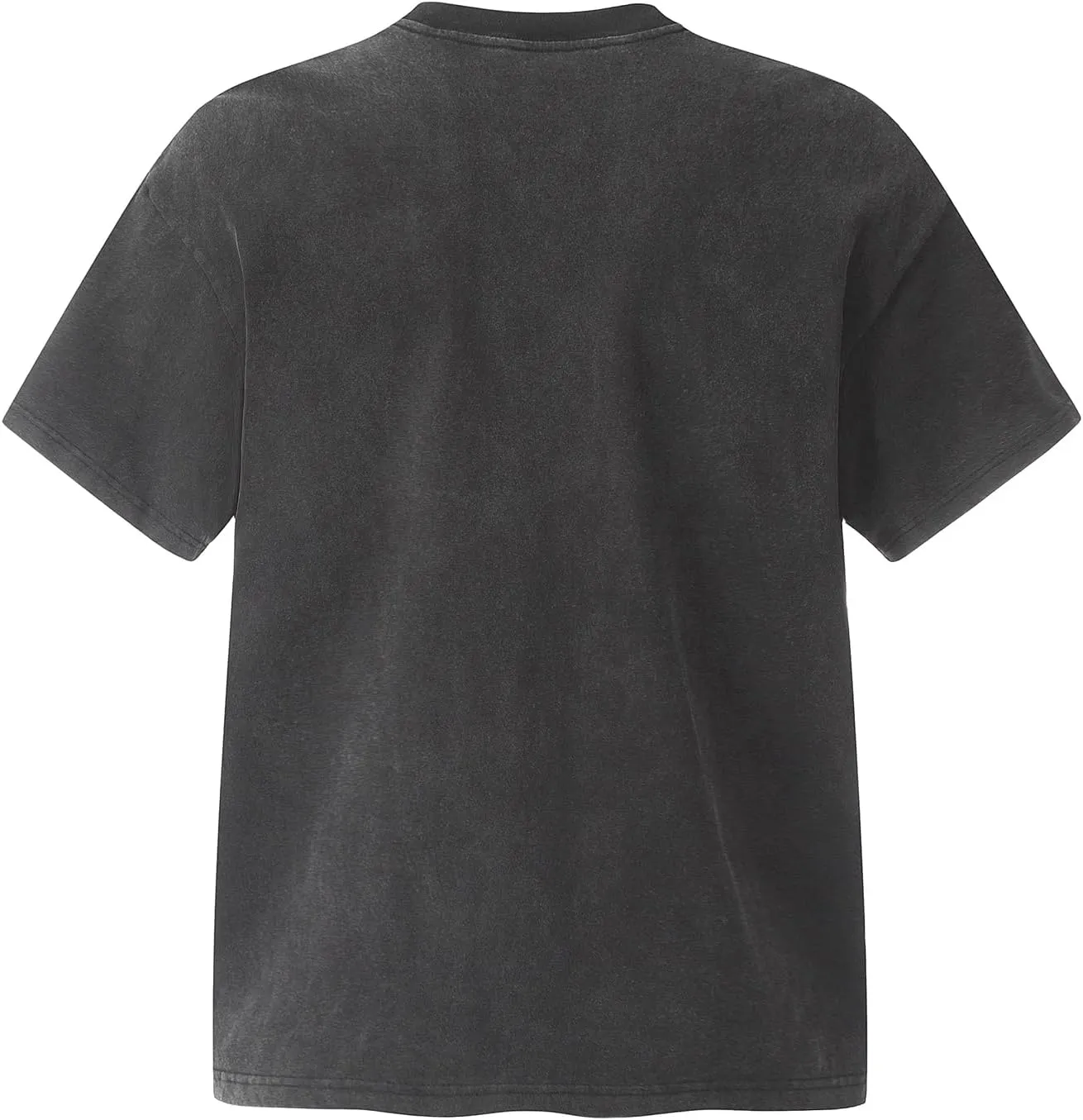 Men's Saint Graphic Print Oversized T-Shirt Casual Crewneck Short Sleeve Tops