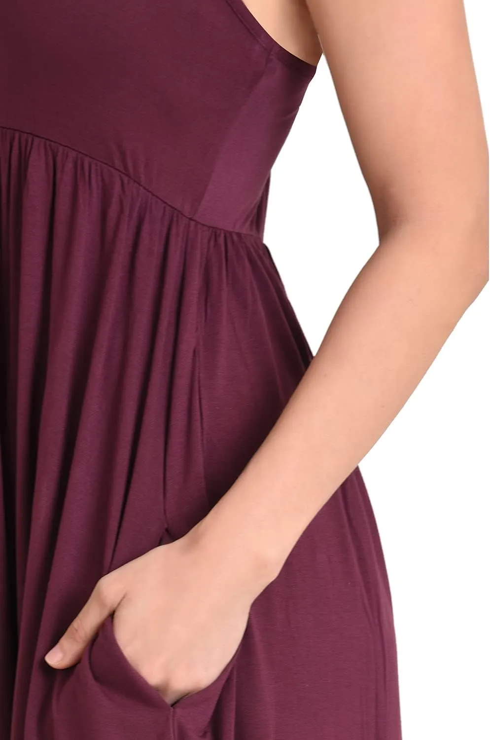 Miss Lavish London Sleeveless Dresses for Women - 2024 Casual Summer Dresses, Flowy Day Dress