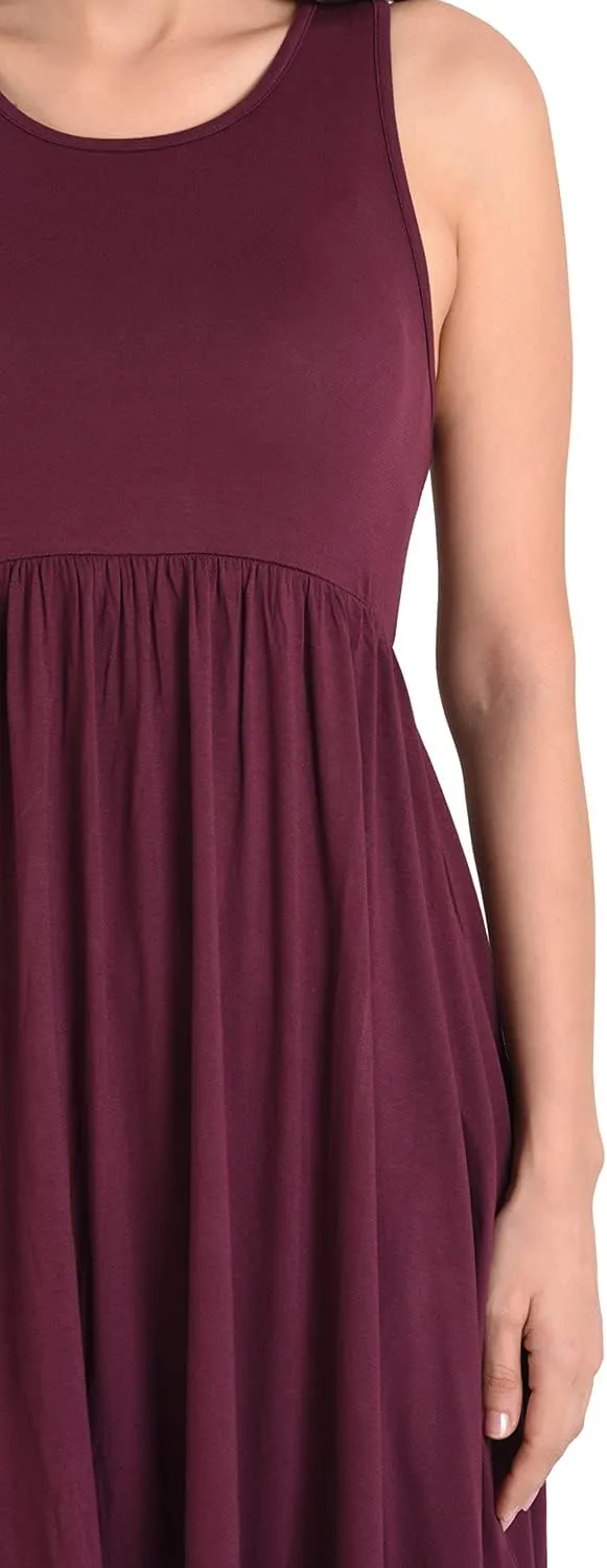 Miss Lavish London Sleeveless Dresses for Women - 2024 Casual Summer Dresses, Flowy Day Dress