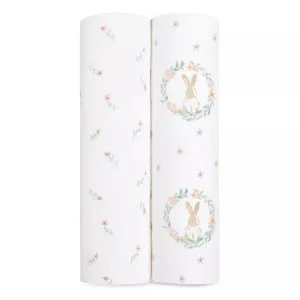 Muslin Swaddle | Blushing Bunnies | 2 Pack | Aden   Anais