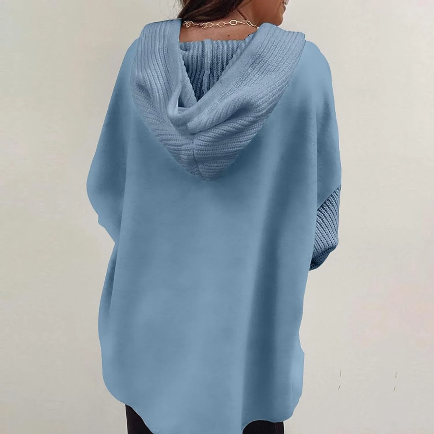 Oversized Sweatshirt Jackets for Women Trendy 2025 Spring Outfits Casual Long Sleeve Button Hooded Shacket Hoodies