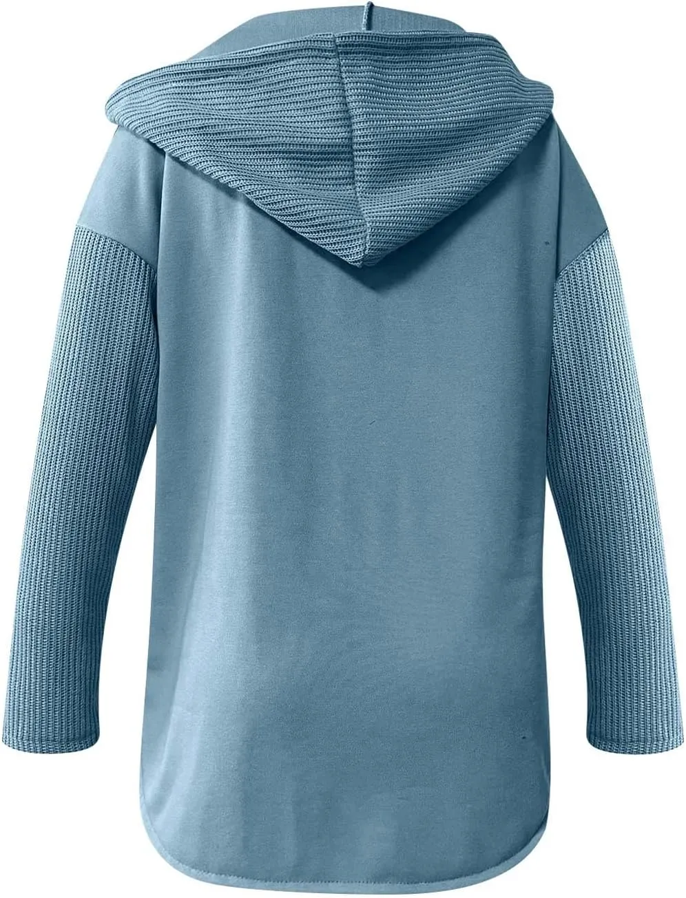 Oversized Sweatshirt Jackets for Women Trendy 2025 Spring Outfits Casual Long Sleeve Button Hooded Shacket Hoodies