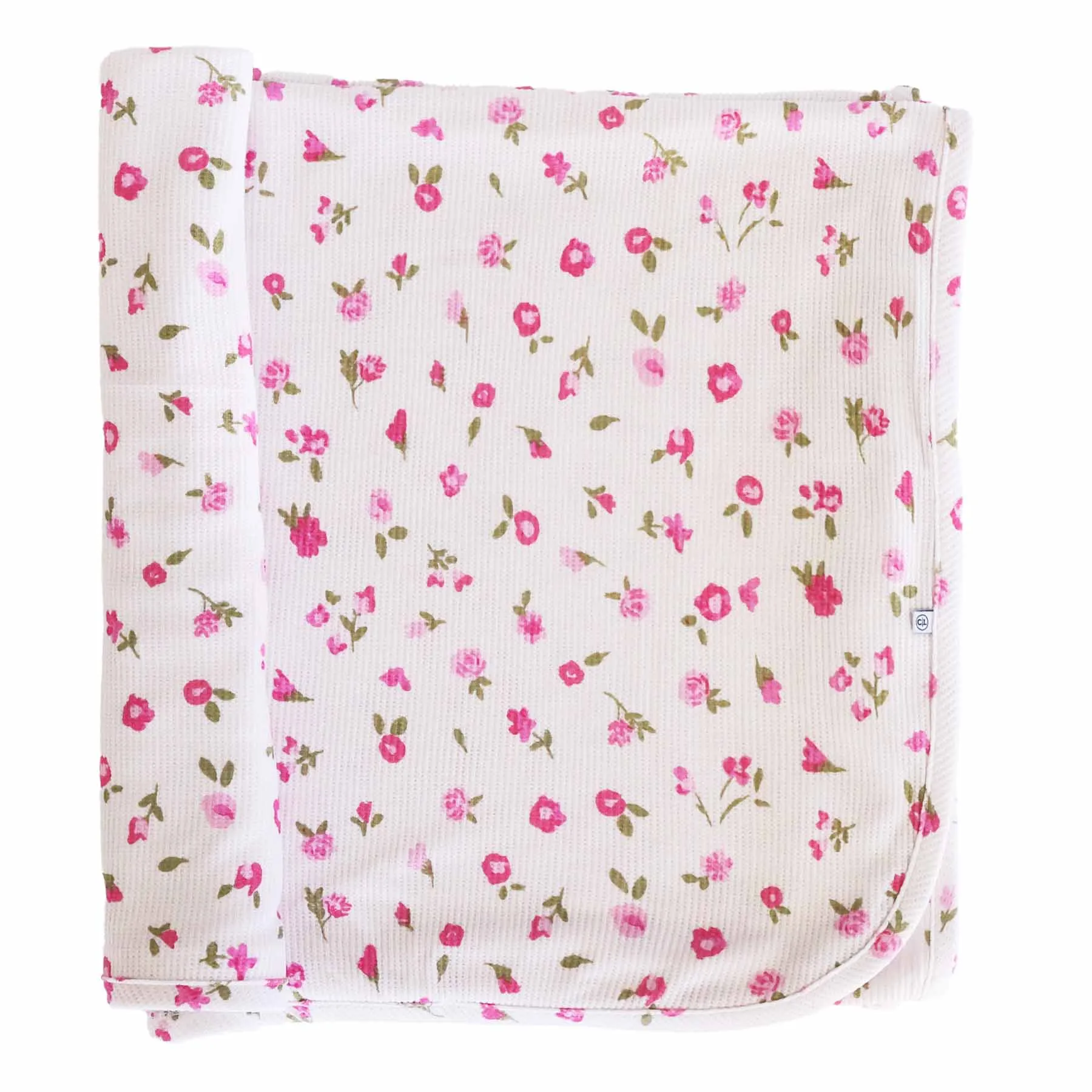 Penny's Posies Waffle Bamboo Oversized Swaddle Blanket