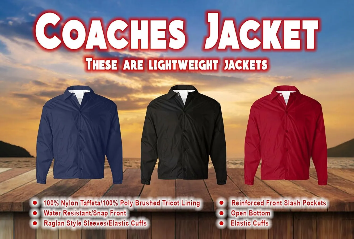 Service and First Responders Border Patrol Coaches Jacket Event Staff Mens and Womens Cosplay Windbreaker