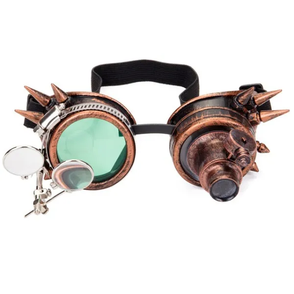 Steampunk Goggles with light