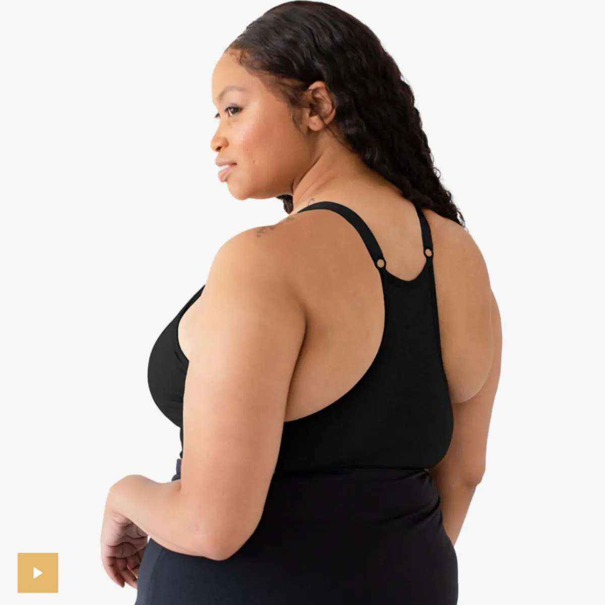 Sublime Support Nursing & Maternity Sports Bra - Black by Kindred Bravely