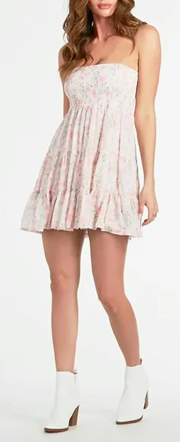 Summer Dresses for Women Strapless Tube Top Mini Dresses Beach Boho Sundress 2025