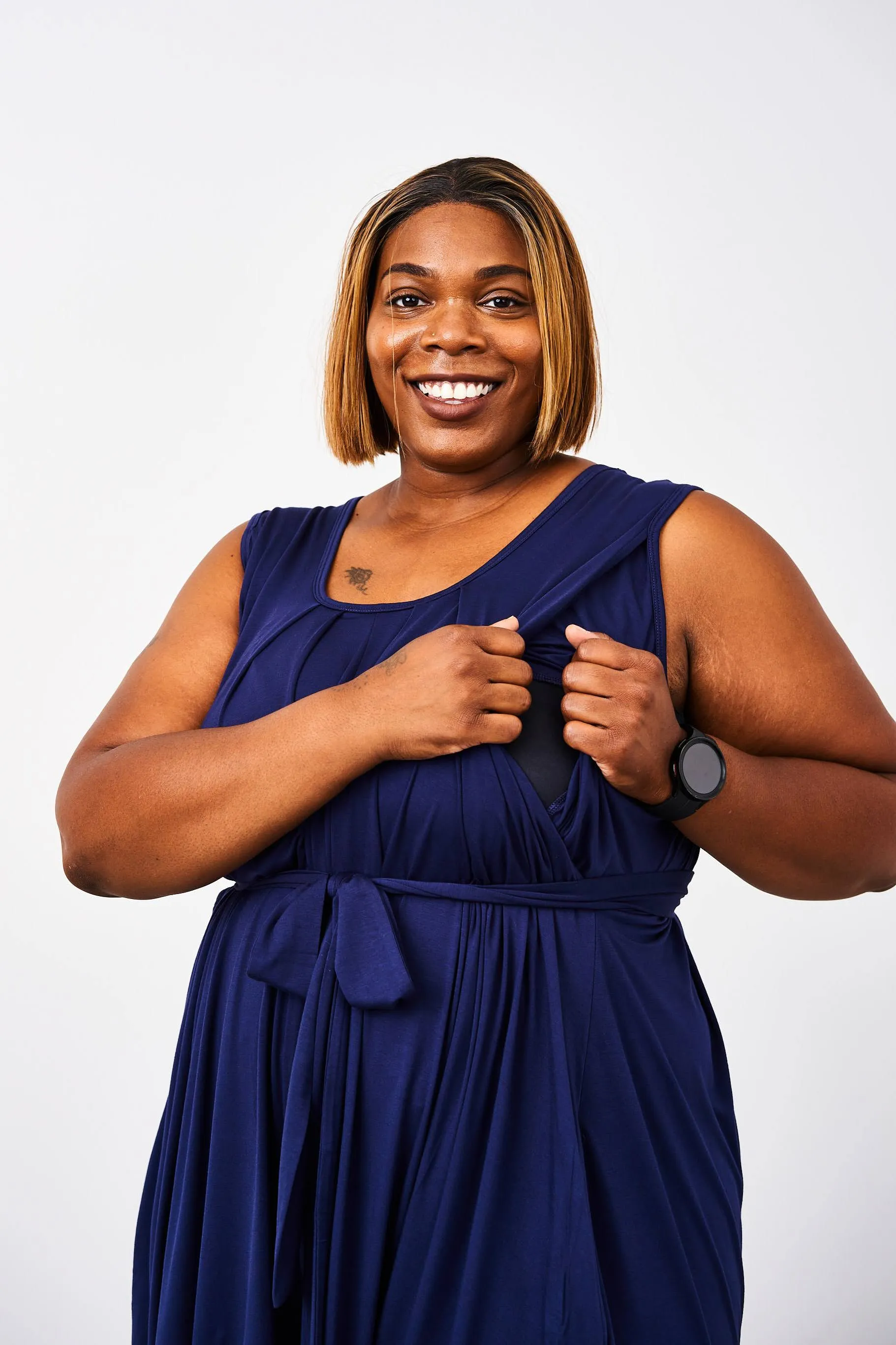 The Momper Nursing Romper