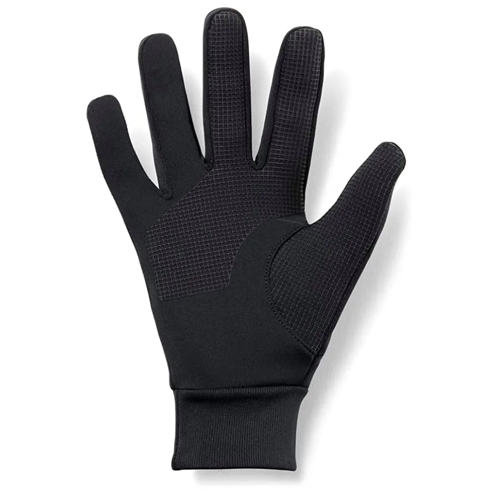Under Armour Men's Liner 2.0 Running Gloves Grey Ultra Soft Knit Glove 1318546
