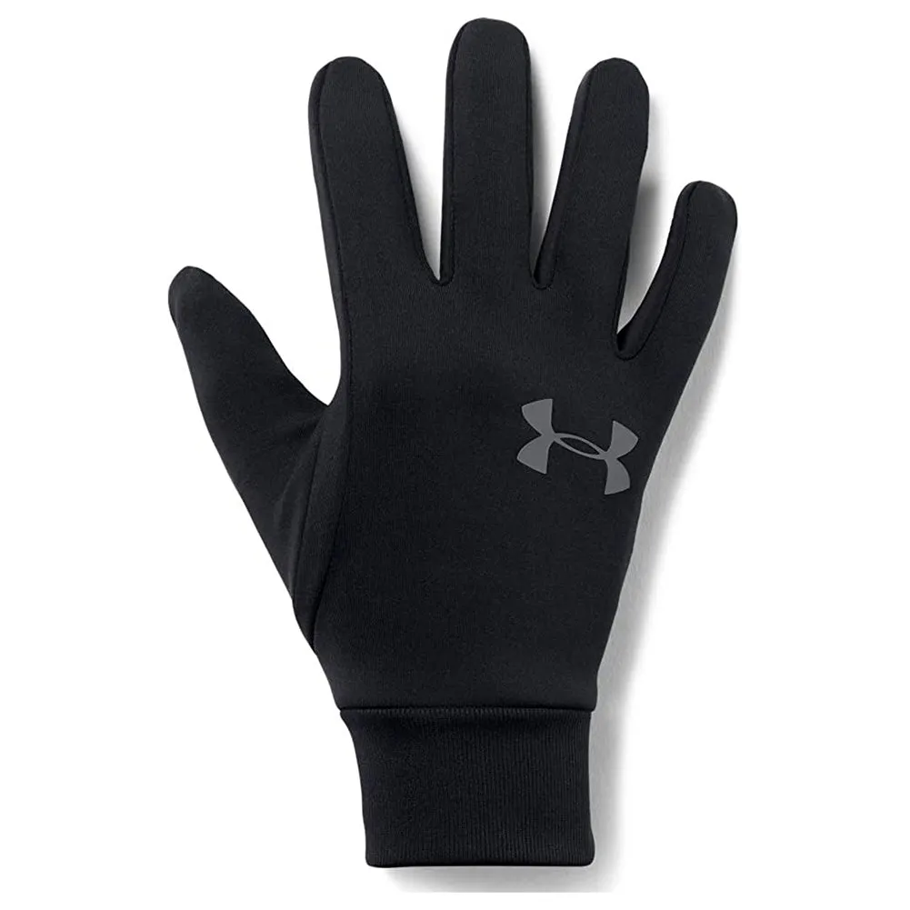 Under Armour Men's Liner 2.0 Running Gloves Grey Ultra Soft Knit Glove 1318546