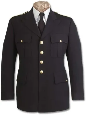 US Army Men's ASU Dress Blues Service Jackets/Coats (52L CLA)