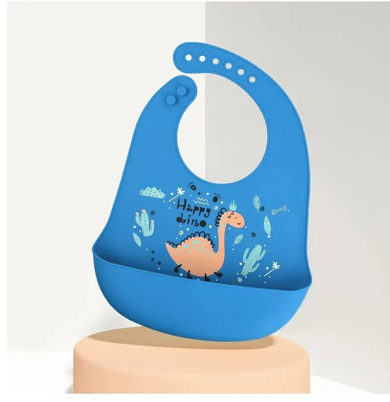 Waterproof Silicone Baby Bibs: Easy-to-Clean Mealtime Companion