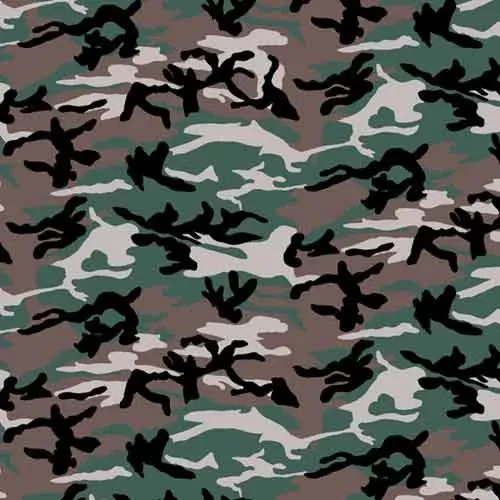 Woodland Camo Print Bandana